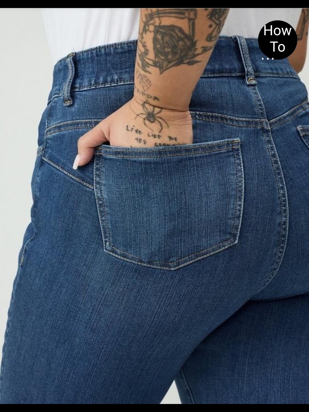 Bombshell High-Rise Straight Jean - Picture 6 of 6